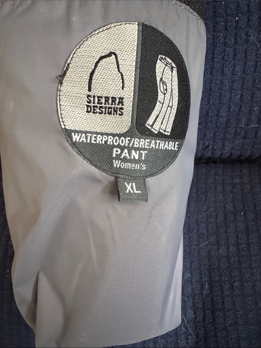 Sierra Designs Women's Waterproof Breathable Pants - Gray